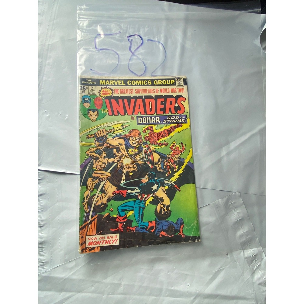 The Invaders Marvel Comics Group 2 The Greatest Superheroes‎ of World War Two
